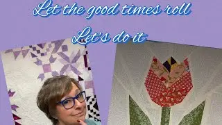 FPP  TULIP TIME #sewing #foundationpaperpiecing 