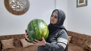 ضاع عمرنا ونحن منقطع بطيخ غلط بخطوه بسيطه هتسهل علينا تقطيع البطيخ بثواني و بأبسط طريقه