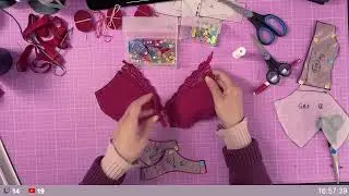Unboxing de la premi&egrave;re box Sous'Blime et couture de lingerie  | Live Couture