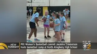 Pitt basketball commit Jasmine Timmerson hosts camp at North Allegheny HS