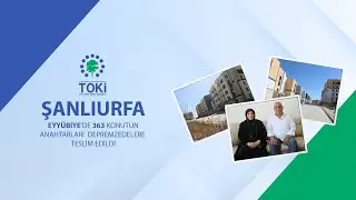 #Şanlıurfalı depremzedeler, yeni yuvalarına kavuştu