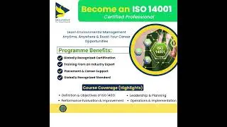 🌍 ISO 14001 Certification Training | Globally Recognized Standard for Environmental Management