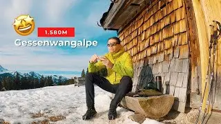 Kaiserwetter an der Gessenwangalpe - Winterwanderung im Tannheimer Tal