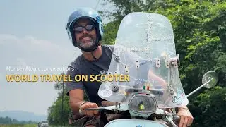 Italy to India & the world on 55 years old Scooter, BUT WHY?