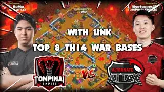 New TH14 War Base for CWL of ATN.aTTaX vs Tompinai Empire & N.Y Amazing vs Tomp || Clash of clan Coc