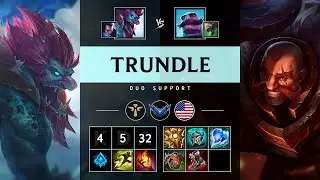 Trundle Support vs Braum - NA Diamond Patch 25.15