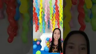 &iexcl;Me encantaron estos GLOBOS TIRABUZ&Oacute;N para decorar un cumplea&ntilde;os! 🥳
