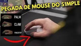 s1mple mouse GRIP &ndash; pegada no mouse