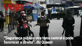 “Segurança pública vira tema central e pode favorecer a direita”, diz Quaest