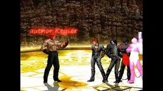 KOF MUGEN !! Sasin-Neo 1P & 6P VS EX 1 Team [+Link Sasin-Neo & Stage]
