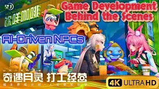 AI-Driven NPCs Have Personalities❗️From Developers: Game Development Behind the Scene❗️Moon Gaze 望月