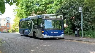 Ride on Metrobus 100 Omnicity | Redhill Bus station - Park 25