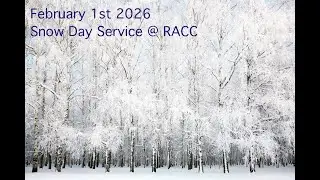Snow day sermon - expect the unexpected