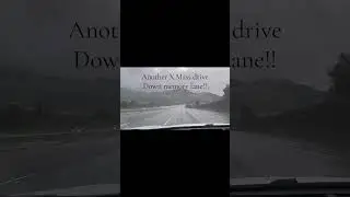 Driving through the Rain on Xmass !!