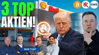 Shell & Exxon Mobil - &Ouml;lpreis-Effekt? RWE | S&P 500 | VIX | Brent Crude &Ouml;l | Bitcoin