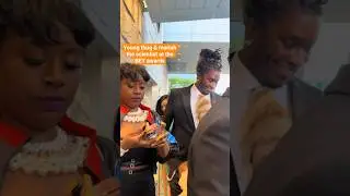 young thug & mariah the scientist at the BET awards 🔥✨️😁#celebritygossip #trendingshorts #rapper