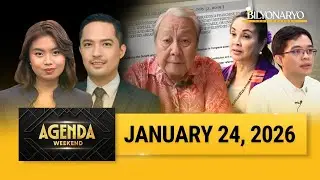 Agenda Weekend | January 24, 2026