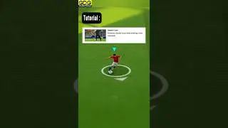 Tutorial dribbling Skill: Double Touch 🦵 🦵☠️ efootball 2026 #efootball