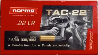 Norma TAC 22 Standart, avec la Webley et les MDS SAK et Still3.