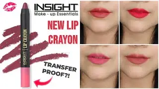 INSIGHT New Lip Crayon Review 💄 | Is It REALLY Transfer Proof?!