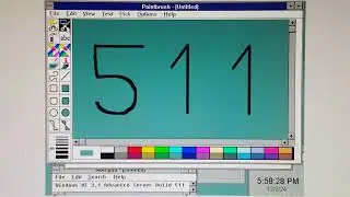 Windows NT 3.1 Advanced Server 빌드 511