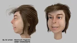Realistic male Hair Tutorial with XGen & arnold XGen Interactive Grooming - Overview