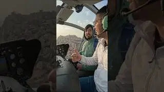 helicopter ride first time#travel
