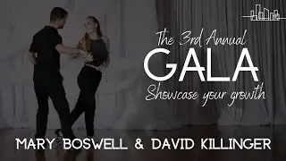 3rd Gala Showcase - Mary Boswell & David Killinger -WCSwing Improv