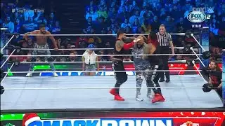 The Usos Vs Hit Row: Campeonatos en Pareja - WWE SmackDown Español: 23/12/2022