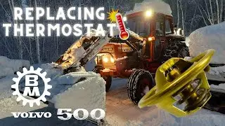 Volvo BM 500 - Replacing The Thermostat