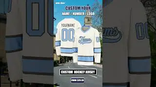 Fansidea Custom Hockey Jersey Unboxing: Fashion And Comfortable To Wear