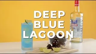DEEP BLUE LAGOON | Simple Mixed Recipe