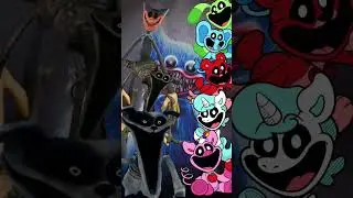 nightmare huggy wuggy, catnap,dog day vs all Poppy playtime #huggywuggy #god_the_gogeta #poppy