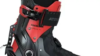 Atomic Backland Carbon UL, a lightweight touring boot designed for efficient climbing and downhill.