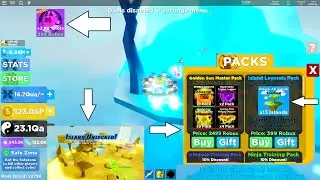 FREE X-GENESIS Pets in Ninja Legends