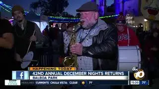 December Nights returns to Balboa Park