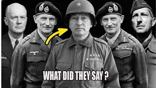 German Generals on Patton and Allied Commanders in WW2