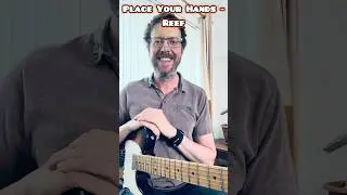 20-second guitar challenge! 🎸 Learn how to play the riff from &lsquo;Place Your Hands&rsquo; by Reef