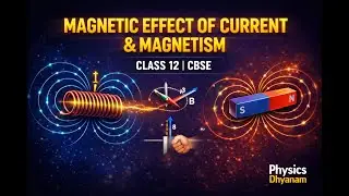 Class 12 Physics Crash Course | Moving Charges and Magnetism  (Part- A) | Physics Dhyanam