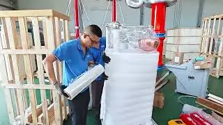 HMCJ-400kV/20kJ Lightning Impulse Voltage Generator Package and Dispatch Video