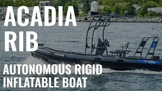 Marine Acadia&trade; RIB | Autonomous Rigid Inflatable Boat | Promo Video