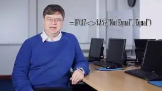 not equal to in Microsoft Excel