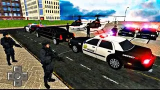 President Game | Police Helicopter & Limousine🚔 Driving Simulator | Android iOS Gameplay