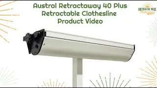 Austral Retractaway 40 Plus Retractable Clothesline Product Video - Australian Made Clothesline