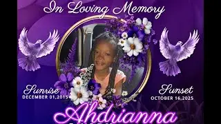 Ahdrianna Swaby Thanksgiving Service