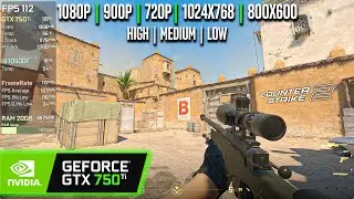 GTX 750 Ti 1GB vs. Counter Strike 2 - How Well Does It Run?
