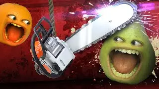 Annoying Orange - The Chainsaw Challenge! #Shocktober