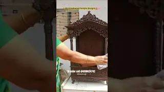 Wooden Temples for home| Latest wooden mandir designs | Teakwood mandir temple designs #woodentemple
