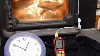 Wood stove cold startup challenge