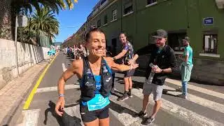 Gemma Arenas entrada Meta | K42 Anaga Marathon 2025 || FLOREN CAMACHO